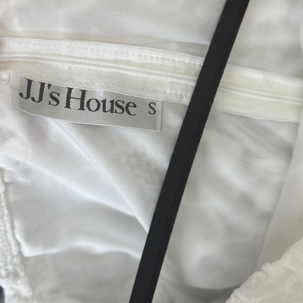 JJ’s House Lace Wedding Dress Sweetheart Asymmetrical Tea-Length NWT Size Small - Picture 10 of 10